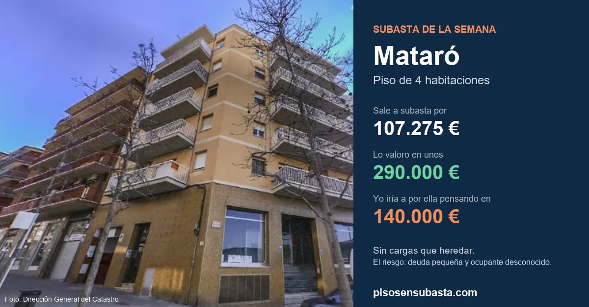 Subasta de la semana: Mataró